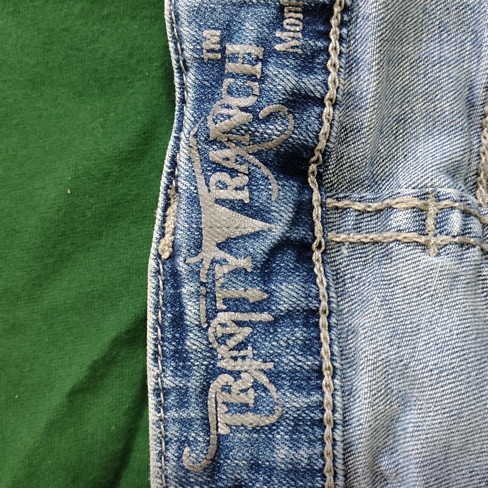 Trinity Ranch Light Blue Jeans With Bling - Picture 10 of 14